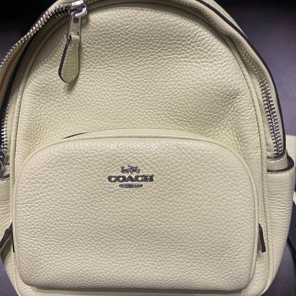 Coach mini backpack